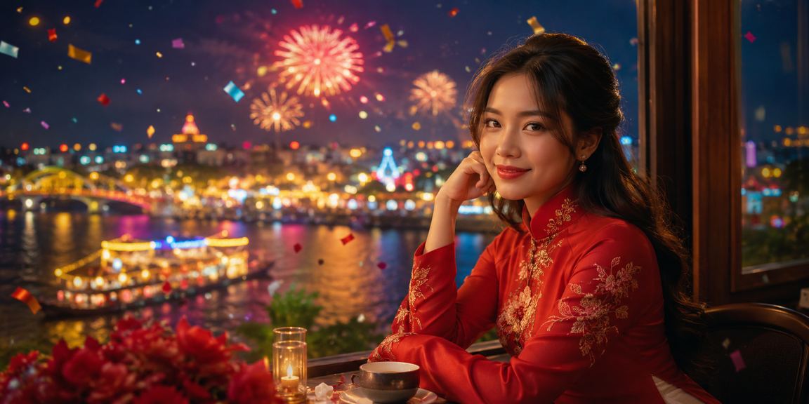 Phụ nữ mặc áo dài tại Huế nhận thưởng cashback khi tham gia thể thao trực tuyến