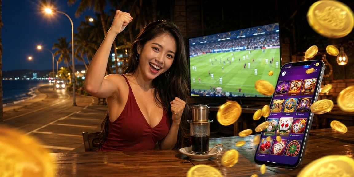 Trải nghiệm cá cược thể thao trên di động tại Mũi Né bên ly cà phê buổi sáng