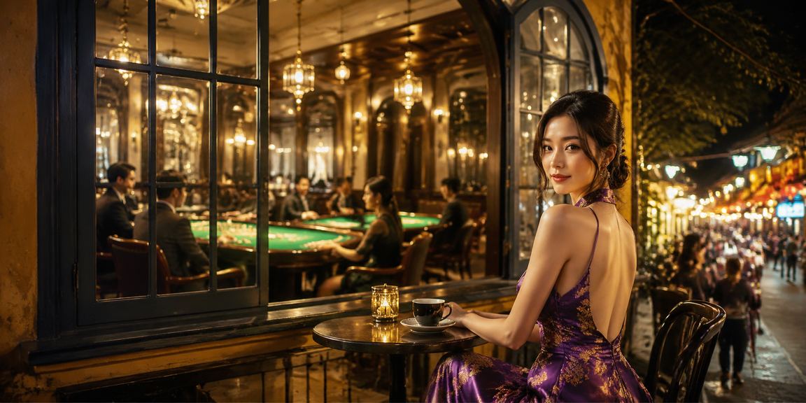 Người dùng Phú Quốc chơi bài card game bên ly cà phê buổi chiều